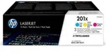 HP 201X 3er-Pack Cyan/Magenta/Gelb Original LaserJet Tonerkartuschen mit hoher
