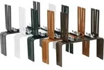 Blumenkastenhalter H-Form gr&uuml;n - Gr&uuml;n