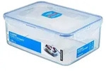 Lock & Lock HPL805, Box, Rechteckig, 0,18 l, Blau, Transparent, Polypropylen (PP),