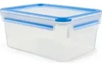EMSA CLIP & CLOSE FRISCHHALTEDOSEN, Box, Rechteckig, 3,7 l, Transparent, Polypropylen