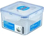LocknLock Dose HPL822T Frischhaltedose mit Serviereinsatz 1,2 Liter - Ma&szlig;e (LxBxH):