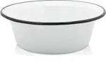 Karl Kr&uuml;ger 101241 Sch&uuml;ssel emailliert, wei&szlig;, &Oslash; 24 cm - Wei&szlig;