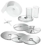 Bosch MUZ5VL1 VeggieLove Set Durchlaufschnitzler inkl. 5 Scheiben f&uuml;r MUM5 -