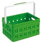 Square Klappbox 24 L, gr&uuml;n-wei&szlig; - Gr&uuml;n