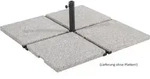 Schneider Platten-St&auml;nder, f&uuml;r 50 mm Rohr (ohne Wegeplatten) 837-15 - Grau