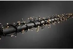 Konstsmide - LED B&uuml;schelllichterkette "Cluster", mit Lichtsensor und 6h und 9h