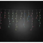 Konstsmide - LED Eisregen Lichtervorhang, mit bunten Globes, 400 bunte Dioden, 24V