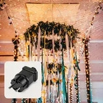 LED Lichtnetz Lichterkette warmwei&szlig; 105 LED Outdoor IP44 Trafo Party Beleuchtung -