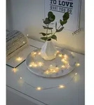 Konstsmide Weihnachtsbeleuchtung Micro LED Lichterkette 20 warmwei&szlig;e Dioden GL240 -