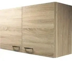 Flex Well H&auml;ngeschrank Oslo BxTxH 100 x 32 x 55 cm sonoma eiche matt zerlegt