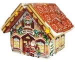 ROTH R&auml;ucherkegel-Adventskalender R&auml;ucherhaus gef&uuml;llt mit 24 verschiedenen