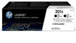 HP Toner CF 400 XD Doppelpack schwarz No. 201 X