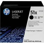 HP 51X Q7551XD black Hohe Kapazit&auml;t - Doppelpack