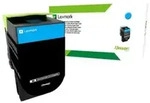 Lexmark 80C2HCE, 3000 Seiten, Cyan, 1 St&uuml;ck(e)