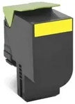 802XYE Projekt-Toner Gelb 4000 Seiten kompatibel zu den Modellen CX510de / CX510dhe /
