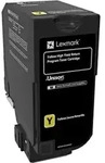 Lexmark - Hohe Ergiebigkeit - Gelb - original - Tonerpatrone LCCP, LRP - f&uuml;r Lexmark