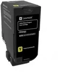 Lexmark - Hohe Ergiebigkeit - Gelb - original - Tonerpatrone LCCP, LRP - f&uuml;r Lexmark