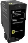 Lexmark - Gelb - original - Tonerpatrone LCCP, Lexmark Corporate - f&uuml;r Lexmark