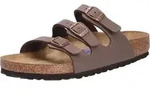 Birkenstock Damen Pantolette, braun(mocca (00650)), Gr. 35 - Braun - 35