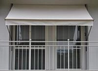 Klemmmarkise Style 300 cm beige