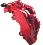 Foliatec Bremssattel-Lack-Set - Racing Rosso - 3 Komponenten - Rot
