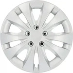 CARTREND Radzierblende Storm 16" silber 4x