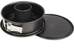 Dr. Oetker Springform mit Flach- und Rohrboden &Oslash; 18 cm, Kuchenform aus Stahl mit