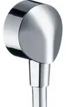 Hansgrohe Fixfit E-Wandanschlussbogen DN 15 (1/2") Nr. 27454 verchromt - Silber