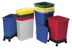 Graf Abfall- / Wertstoffsammler 90l blau Kunststoff L510xB485xH600mm - 778020 - Blau
