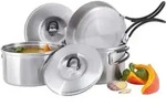Tatonka 4000.000, Set, Edelstahl, Edelstahl, Schwarz, 18/8, Edelstahl - Silber