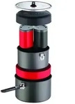 MSR Quick 2, Topf-Set, Schwarz, Rot, Schwarz, 197 mm, 127 mm - Schwarz/Rot