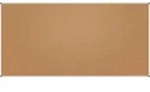 MAUL Pinnboard MAULstandard 90 x 180 cm braun silber grau - Braun/Grau