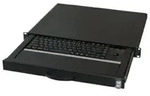 aixcase AIX-19K1UKDETB-B, Volle Gr&ouml;&szlig;e (100%), Kabelgebunden, USB + PS/2, QWERTZ,
