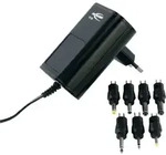 ANSMANN APS 1500 Universal Netzteil 12V inkl. 7 Adapter, max. 1500mA, regelbar - -