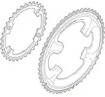 SHIMANO Kettenblatt ULT. FC6800 50Z silber leer