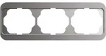 Busch-Jaeger Abdeckrahmen 3-fach Busch-Jaeger 1723-20 platin, 1 Stk. - Silber