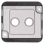 Merten 294660 Wandplatte/Schalterabdeckung Silber (294660) - Wei&szlig;