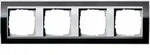 Gira Abdeckrahmen 4fach 0214736 - Schwarz