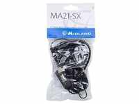 Midland MA21-SX Mikrofon-Headset mit 2,5-mm-Drucktaste und PTT-Taste für...