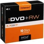 Intenso DVD+RW 4.7GB, 4x, DVD+RW, 120 mm, Slimcase, 10 St&uuml;ck(e), 4,7 GB