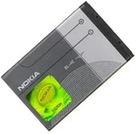 Li-Ion Akku f&uuml;r Nokia Original BL-4C f&uuml;r Nokia 1202 1203 1661 1662 2650 3500