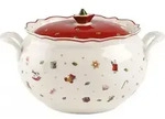 Villeroy & Boch 1485852360, Servierschale, Porzellan, Mehrfarbig, Rund, 3 l, 1,86 kg