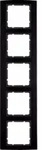 Berker 10153005, Aluminium, Anthrazit, Aluminium, Schraubenlos, Berker, Matte, B.3