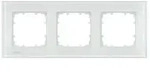 Siemens miro Glas wei&szlig; Rahmen 3-f, 212 g, 1 St&uuml;ck(e), 100 mm, 23 mm, 254 mm - Wei&szlig;