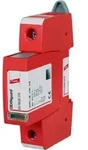 DEHN DG S 275, Terminal, 230 V, 50 - 60 Hz, 20000 A, Rot, Thermoplast