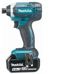 Makita DTD152RMJ, Schlagschrauber, Blau, 1/4", 2900 RPM, 165 Nm, 10,5 m/s2 -...