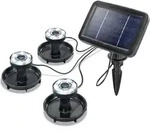 esotec 3er-Set Solar Unterwasserleuchten Splash 6000K kaltwei&szlig; outdoor 102148 -
