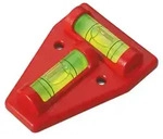 STABILA 7804 Kreuz-Wasserwaage Type 2D, Rot
