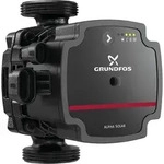 Grundfos Hocheffizienz Umw&auml;lzpumpe ALPHA Solar, 25-75, 50 Hz, PN10, 130, 230V, 1