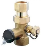 Kappenventil Expa-Con PN 10, Messing DN 20, Rp 3/4Zoll - Gold